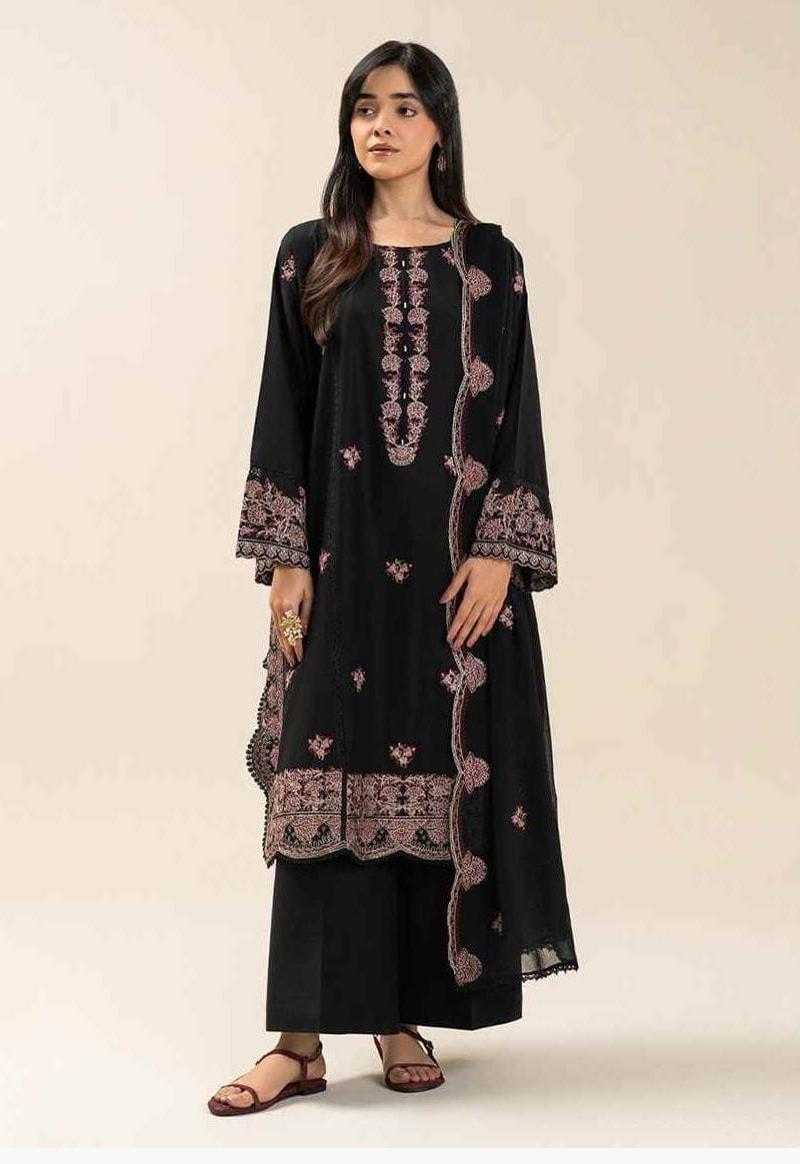 Unstitched Embroided 3 Pcs Premium Edition. Beechtree 2026 Collection 012 1