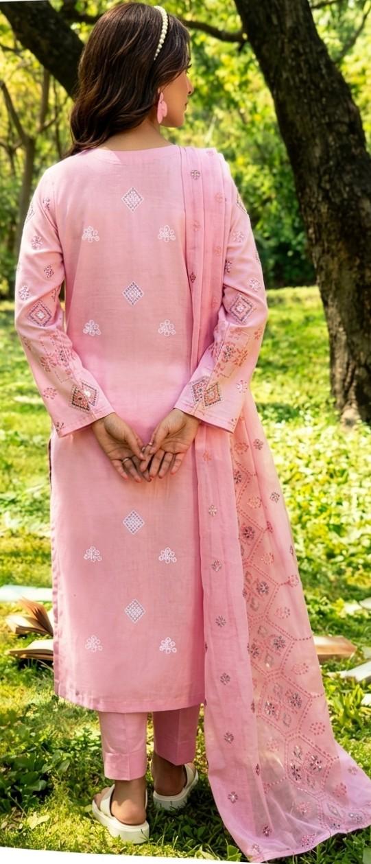 Embroided 3 Pcs Lawn suit (unstitched ) premium Edition of 2026 018 2