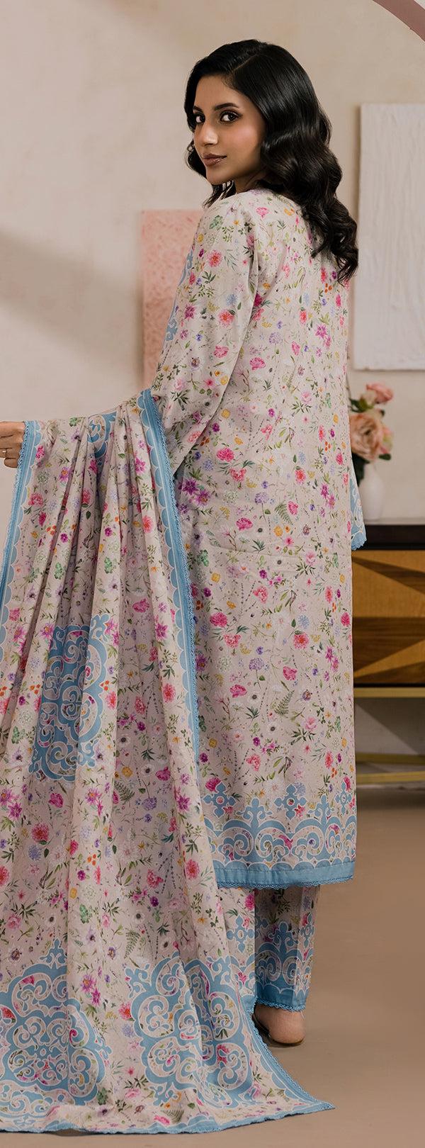 3 Pcs Printed Lawn Shirt Shalwar Dupatta  .Zellburry New Collection 2026 021 6