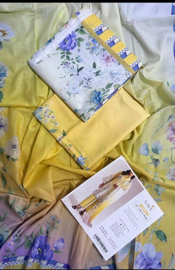 3 Pcs Printed Lawn Shirt Shalwar Dupatta (unstitched) .Saya New Collection 2026 023 2