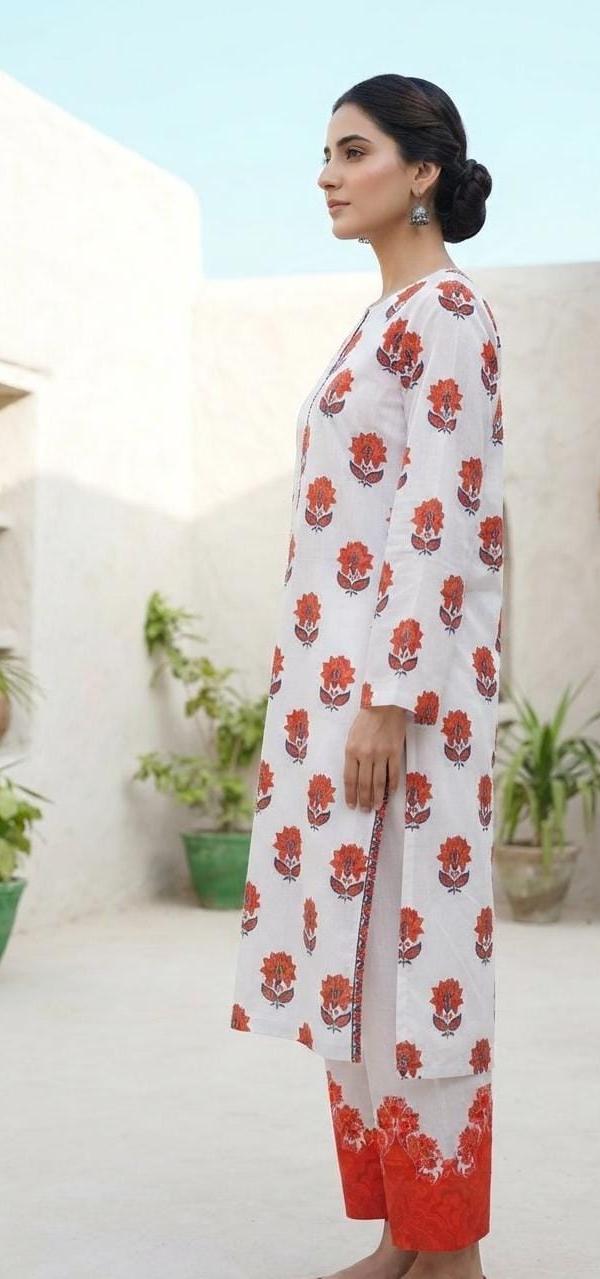 Digital Printed 2 piece Lawn suit new edition 2026  3