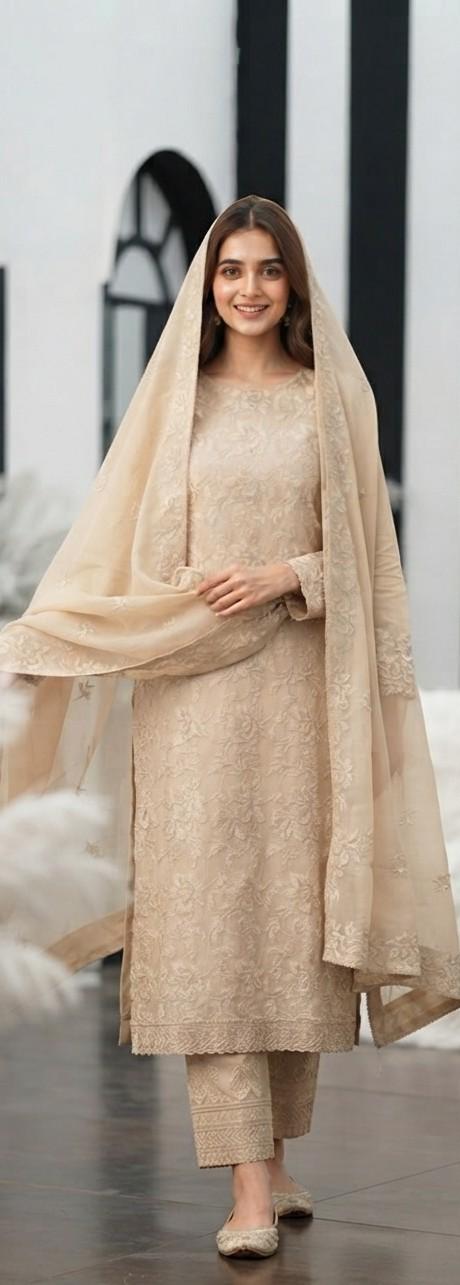 Rang e Noor Embroided Soft Chiffon 3 Piece Suit new edition 2026 1