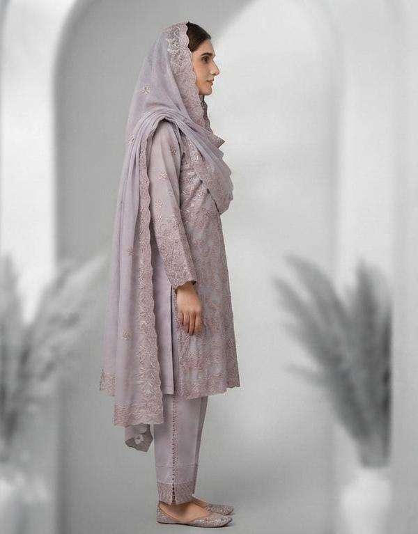 Rang e Noor Embroided Soft Chiffon 3 Piece Suit new edition 2026 2