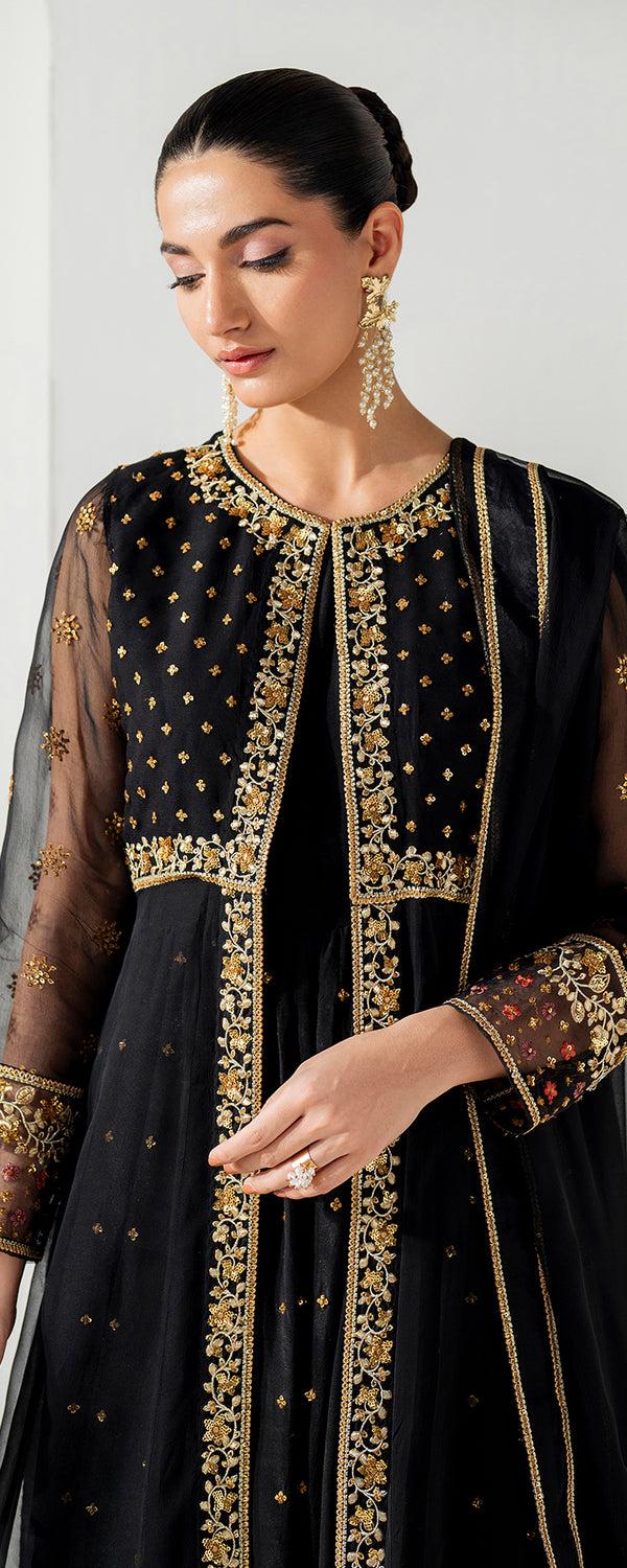 Embroided Chiffon Barooque 3 piece new edition 2026 2