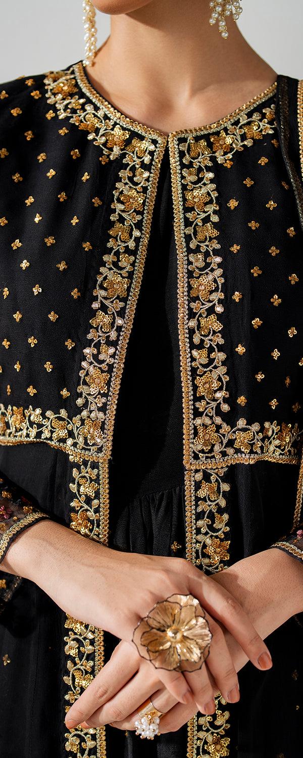 Embroided Chiffon Barooque 3 piece new edition 2026 5