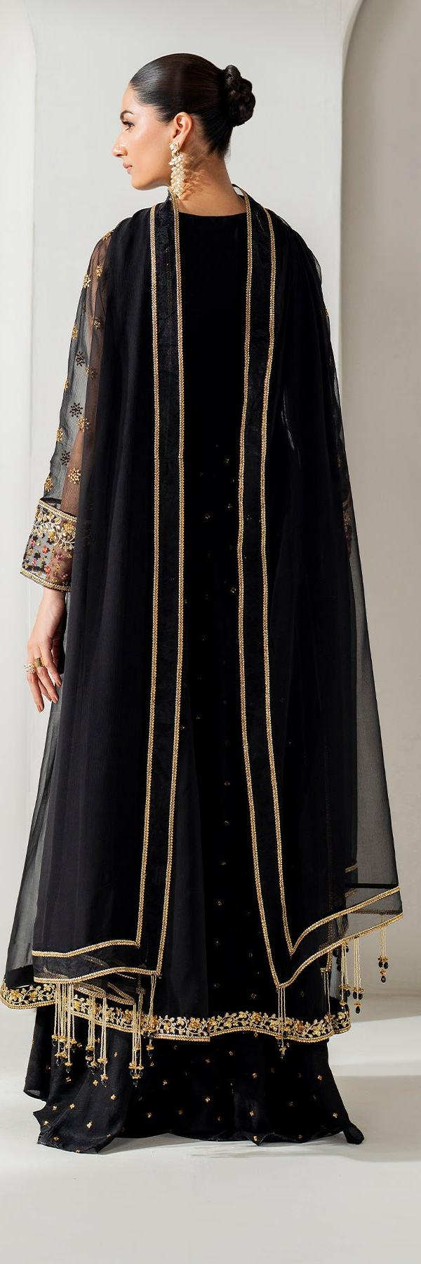 Embroided Chiffon Barooque 3 piece new edition 2026 6