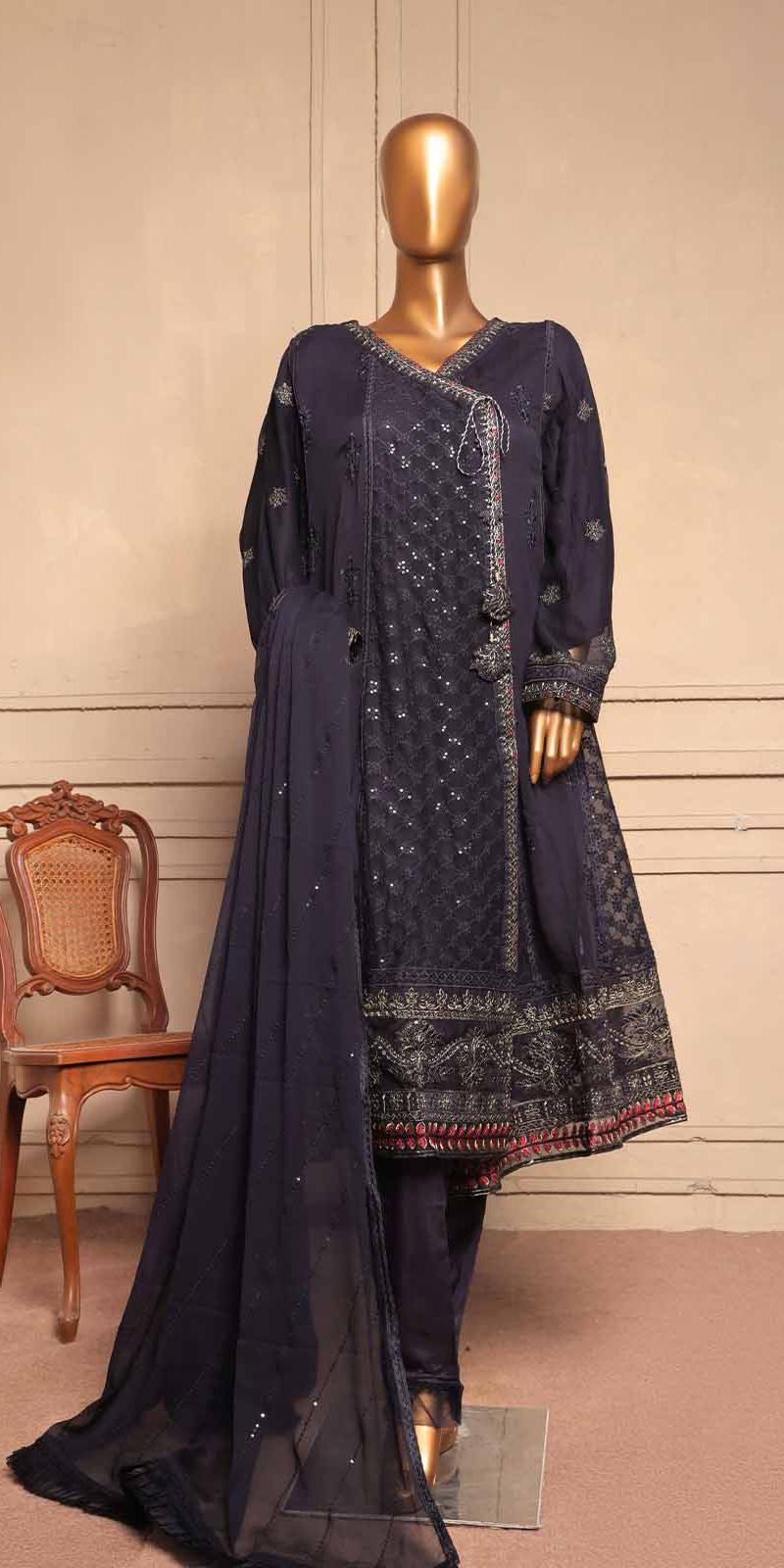 Luxury pret 3 piece Embroided new edition 2026 1